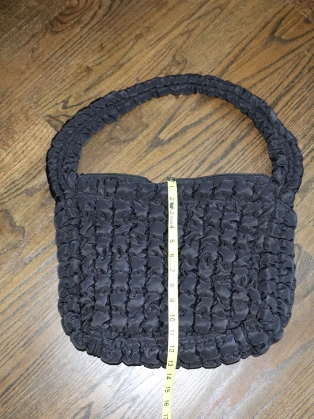 No Boundaries Oversized Quilted Puffer Style Easy Shoulder-Carry Hobo Bag